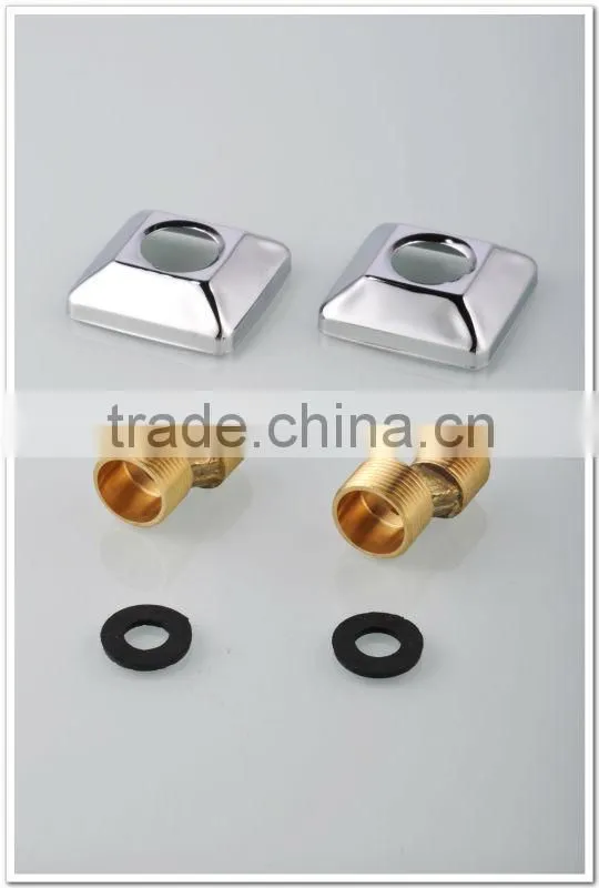 Wall-mounted bathroom circular sector waterfall shower faucet with round single handle Q3005W