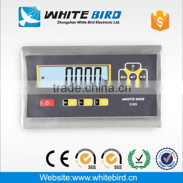 OIML R76 waterproof LCD display stainless steel weighing indicator