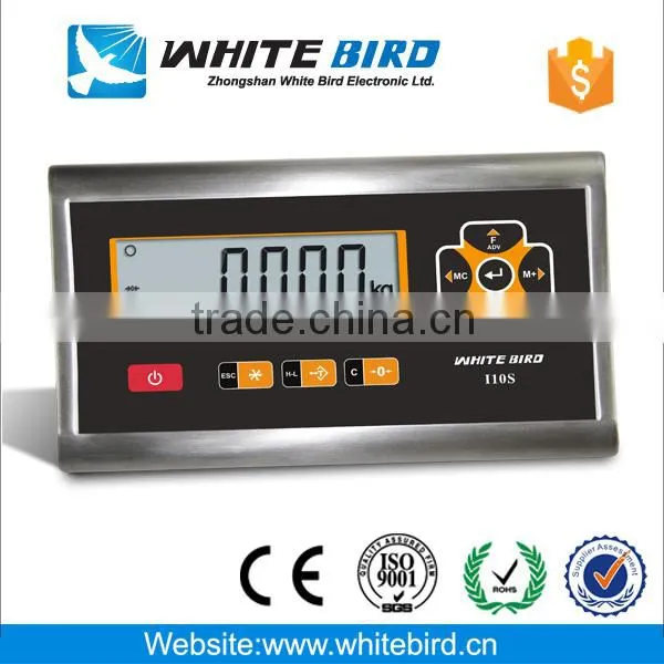 OIML R76 waterproof LCD display stainless steel weighing indicator
