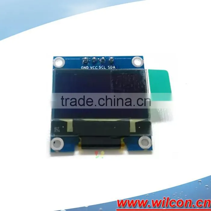 0.96inch 128*64 oled light display with 4 pins IIC interface board