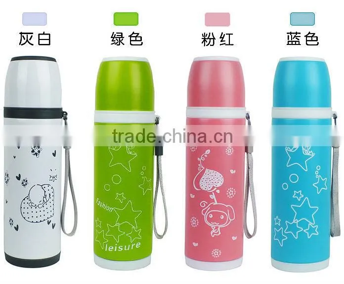 Stainless Steel Double Wall Wholesale Bullet Shaped Vacuum Thermos Flask