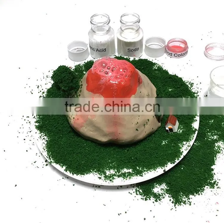 Ceramic Material Science Lesson Educational Toy DIY Volcano