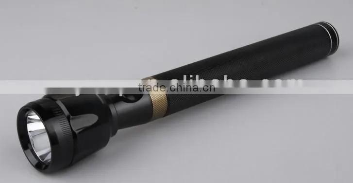 LED Aluminium rechargeable torch / flashlight