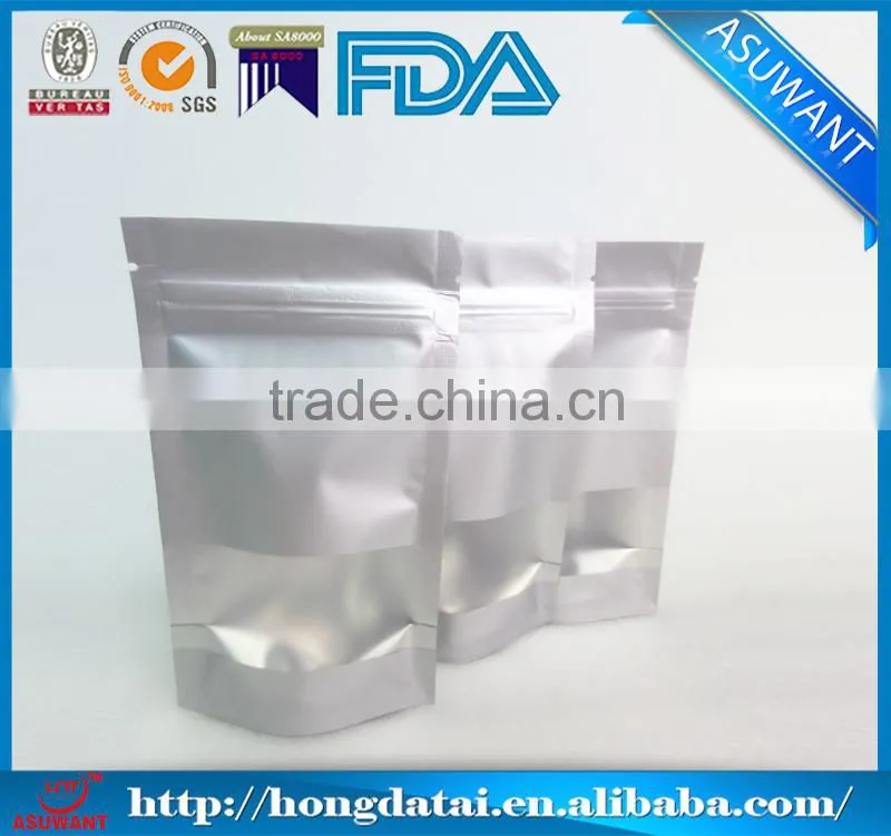 Food grade aluminum foil silver packaging bag