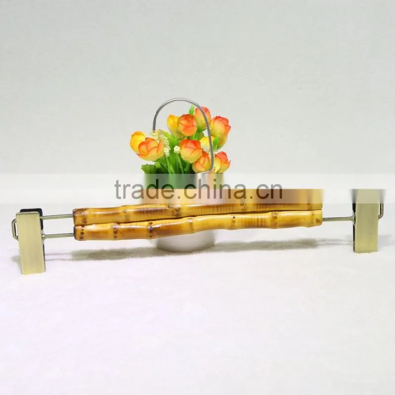 New design pant hanger by bamboo