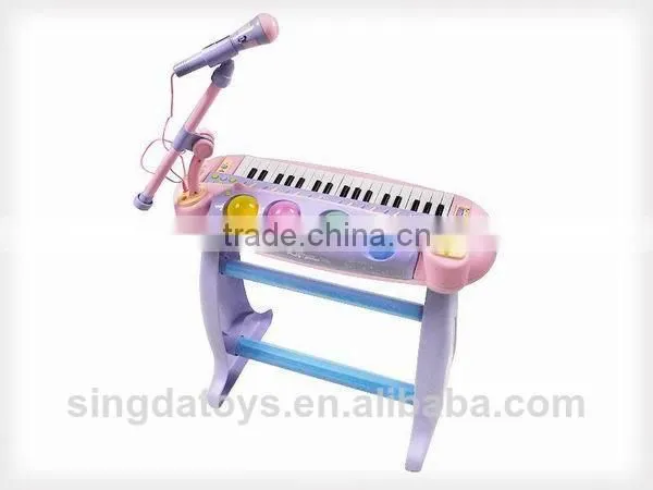 2014 Newest Funny Kids Electronic organ Toy With Microphone & Chair