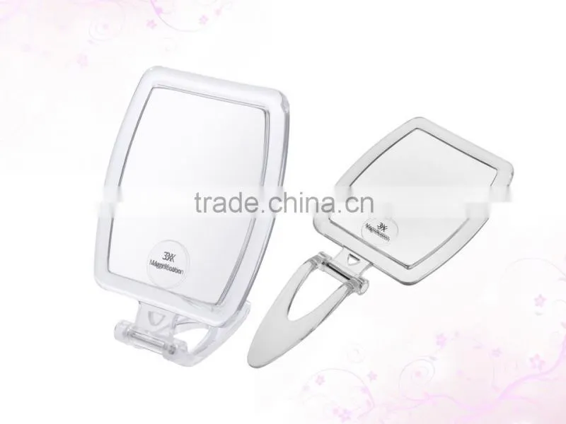 folding make up mirror hanging mirror plastic portable travel mirror