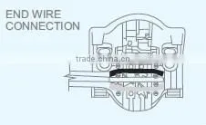 Christmas hot sale ,best discount black friday connector surface socket quick connect passed413QC apply to 1.0-2.5 mm2 cable