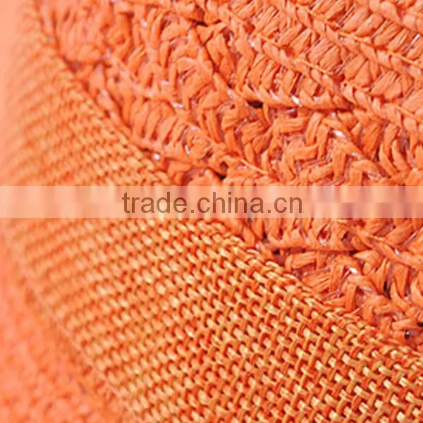 Fashion Custom hand made natural paper hats,straw hats
