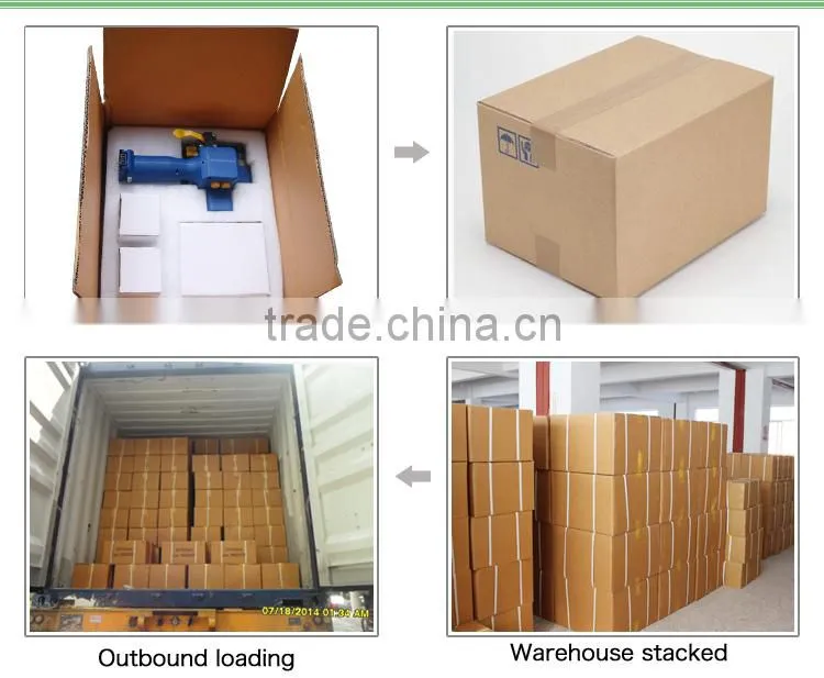 P322 Battery Powerful Plastic Strap Friction Welding Tensioner and Sealer