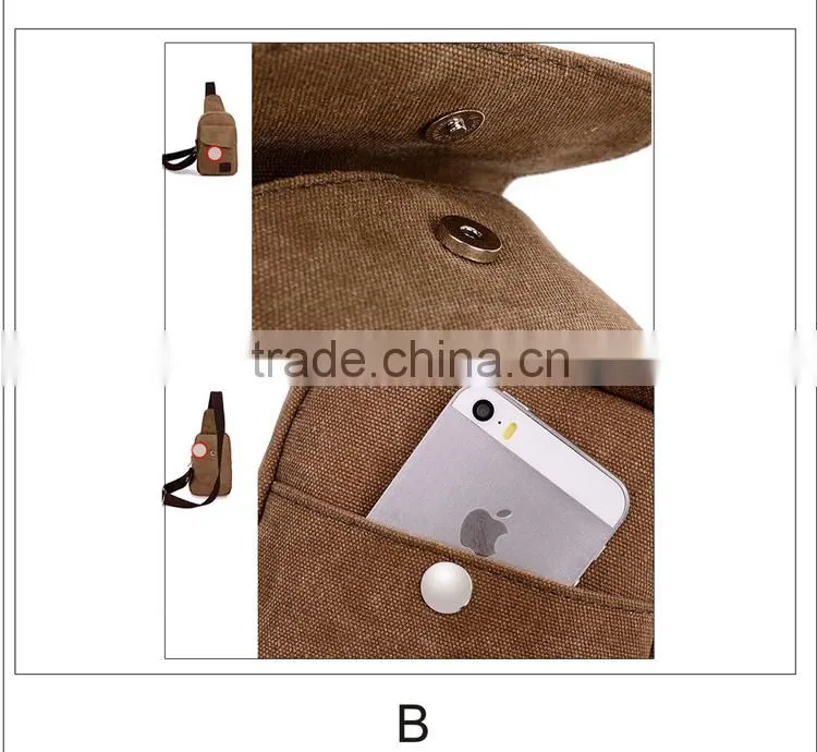 canvas travel shoulder bag customized fashionable canvas bag cotton canvas shoulder bag