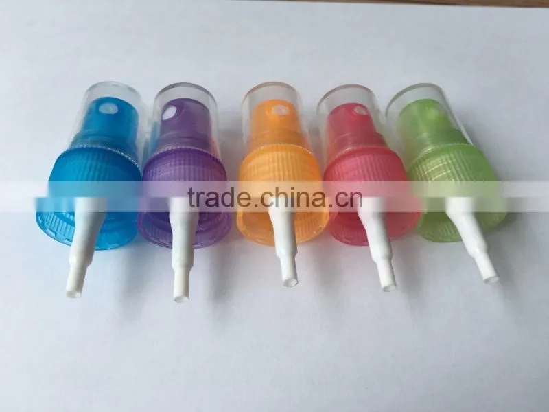 Colorful 20/410 plastic perfume fine Mist sprayer pump