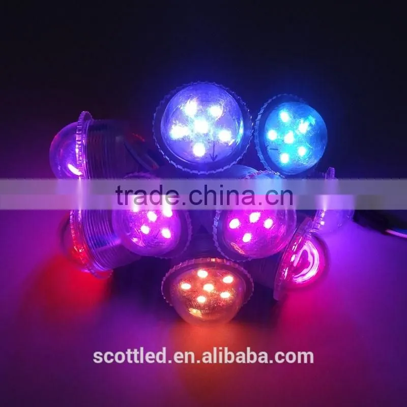 round digital 35mm 6pcs party dots led lights - ic ucs1903