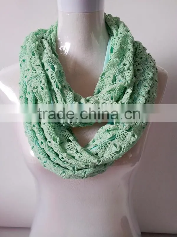 Wholesale Knited Loop Scarf Grey Crochet Loop Scarf Wholesale Knit Infinity Scraf 2015