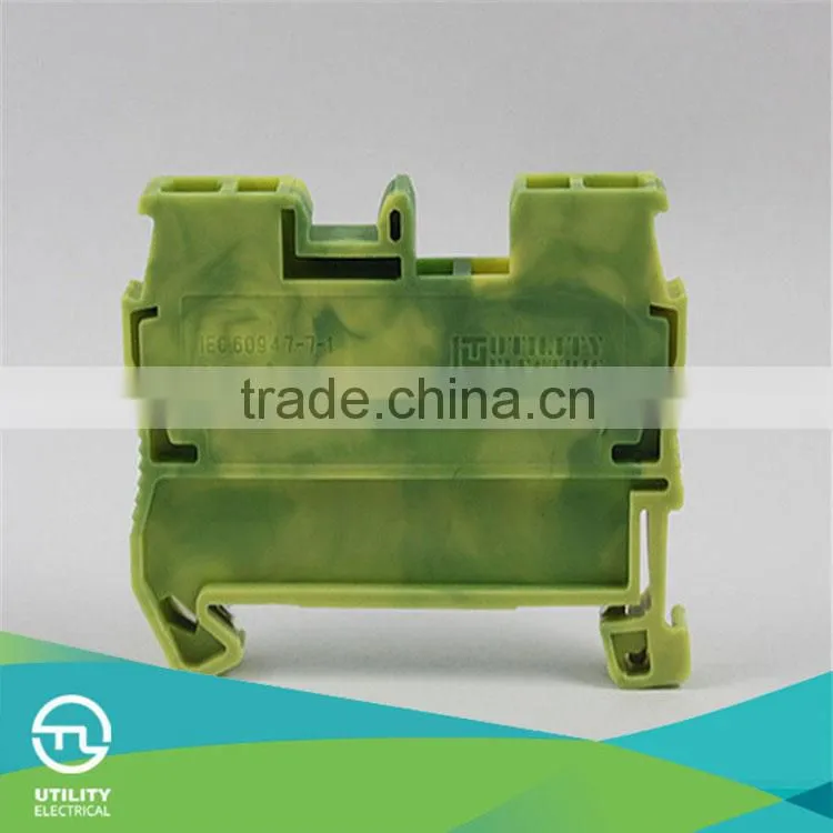 Weidmuller new JUT3-2.5PE Brass Screw Earth Terminal block