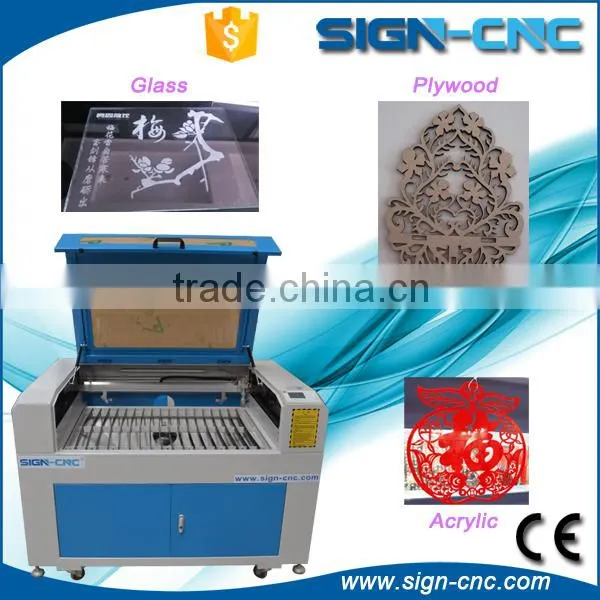 wood acrylic plastic co2 MDF laser cutting machine price