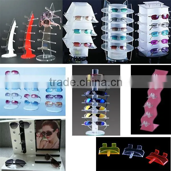 Horizontal Slanted L-Shape Acrylic Sign Holder/Slanted Sign Holders