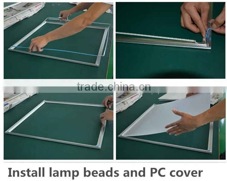 Factory Price High Lumen 36W square LED Panel Light 600 x 600 Recessed Lighting
