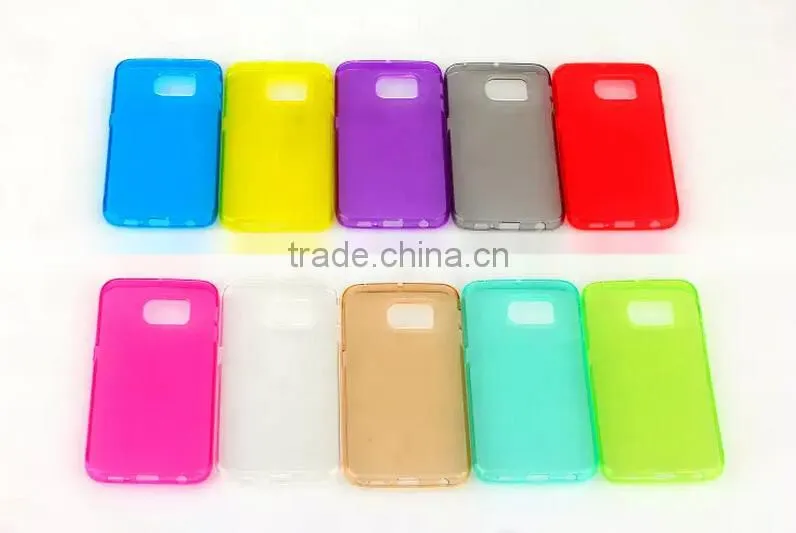 Durable Hard Clear Soft TPU Cover For Samsung S6/S6 Edge
