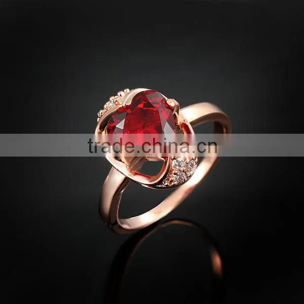 Hot Vintage Old Fashion Party Diamond Ring With Rhinestone