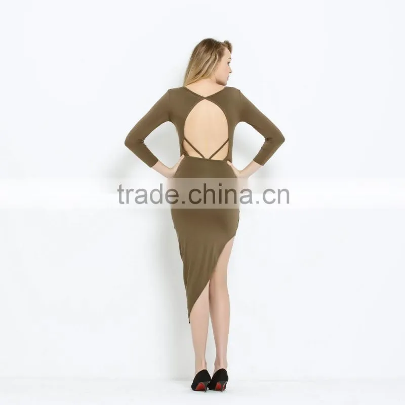 New style long sleeve maxi girl dress names