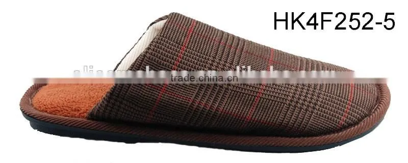 Factory Price Soft Indoor Man Winter Warm Cotton Slipper Wholesale