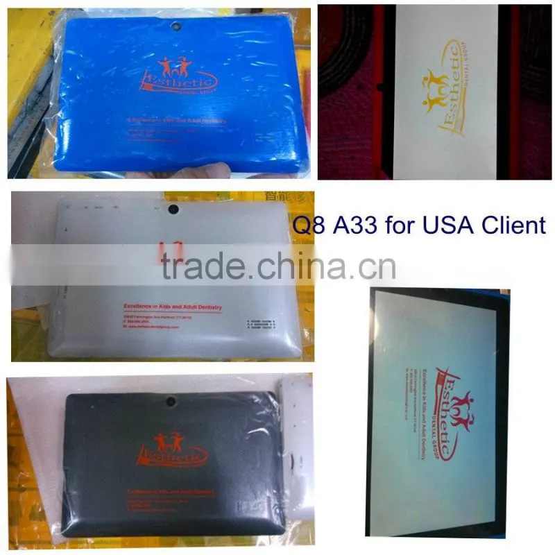 Hot selling Q88d 7inch Children's wifi tablet for kids from factory