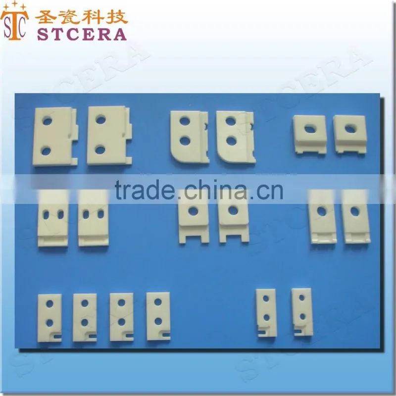 STCERA custom arm sleeves wear sheet Ceramic alumina robotic arm