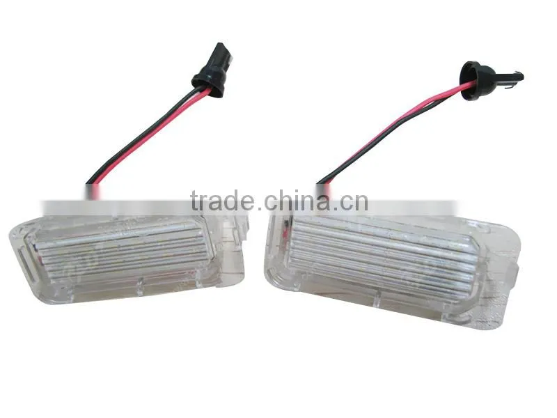 Canbus error free license plate lamp super white for Ford