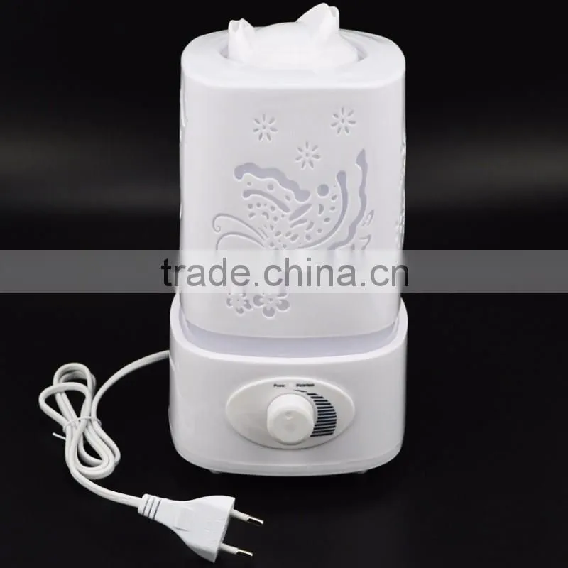 2016 Top Rated Home Appliance Ultrasonic Humidifier With 1.5 L Water Tank In PP Material