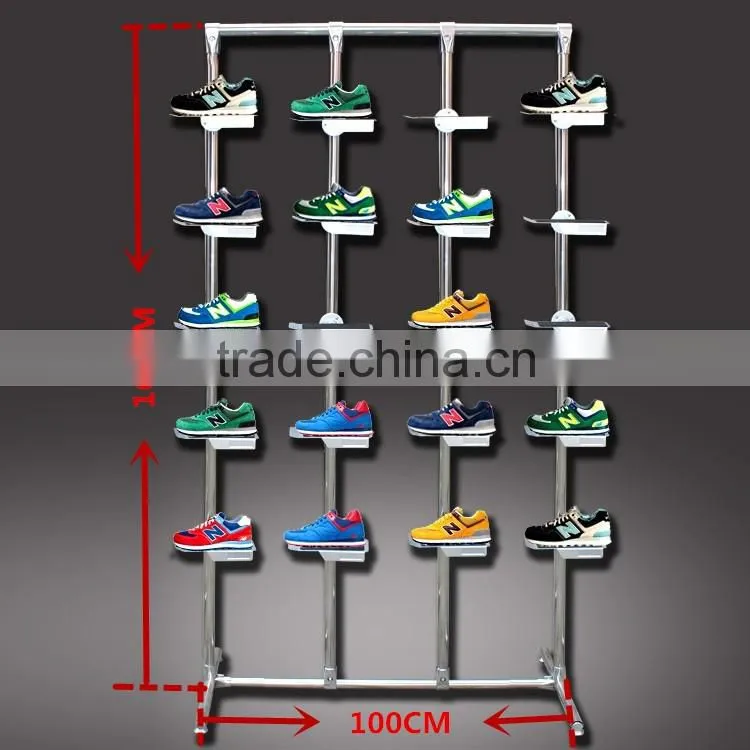 Huohua shop shop display shelf folding shoe rack