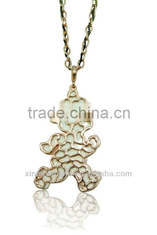 fashion jewelry necklace alloy material