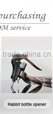Nice Quality Effortless Quick Pulling Wine Cork Opener Gift Kit Corkscrew With Abs