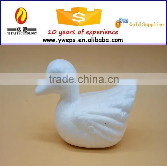 Artificial polystyrene DIY duck animal model