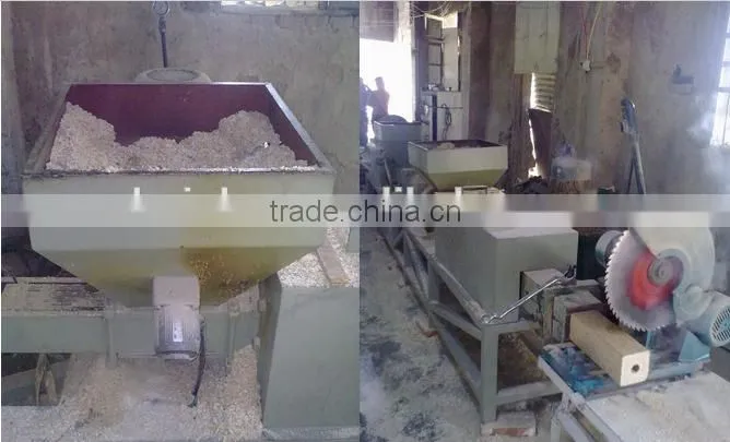wood sawdust block manufacturing machine used widely worldwide