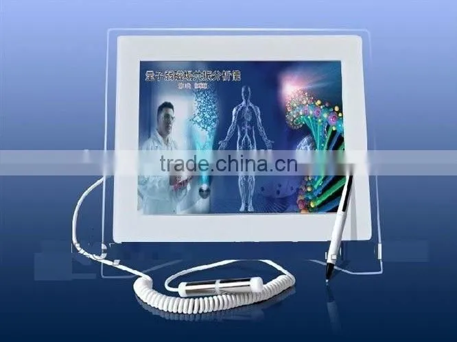 2015 The best selling feedback touch screen quantum resonance magnetic analyzer with 41 report