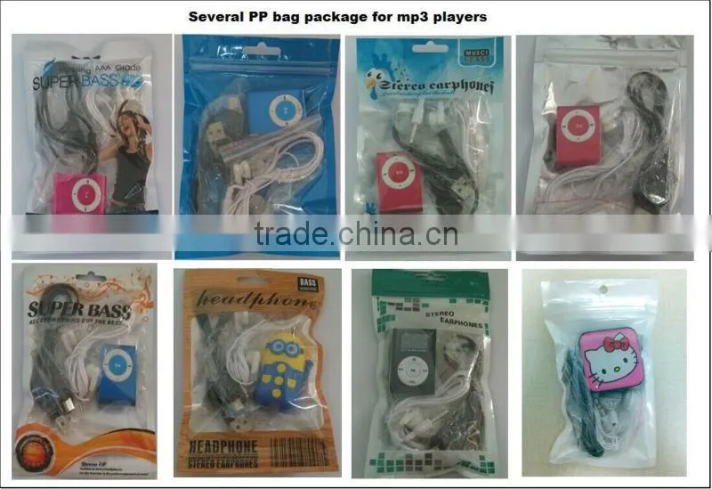 colorful cheap plastic mp3 player mini clip 8gb mp3
