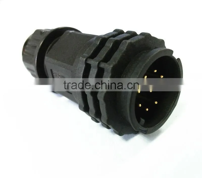 9pin connector IP67 waterproof ,Chogori high quality Nylon connector for solar,led,power