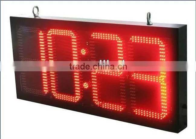 12 inches outdoor waterproof wifi wireless LED digital temperature humidity time date display