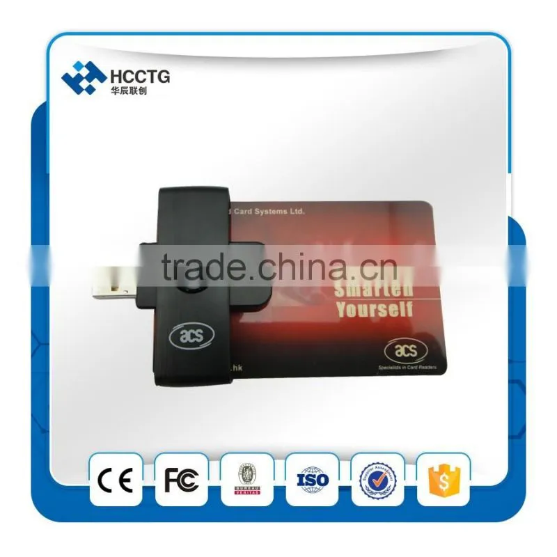 ACS Protable Android PC access Smart Card Reader Writer for Loyalty--ACR38U-N1