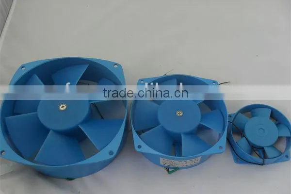 axial fan 200mm blue