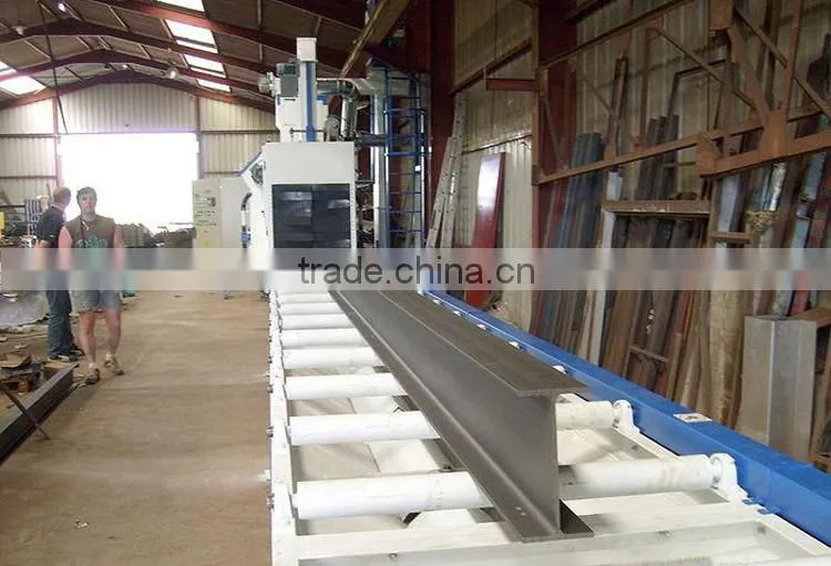 steel plate shot blasting machine/steel shot blasting machine/ shot blasting machine