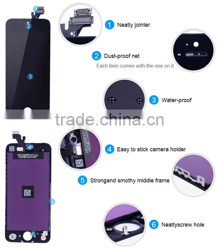 china low price display for iphone 5lcd for iphone 5 lcd screen