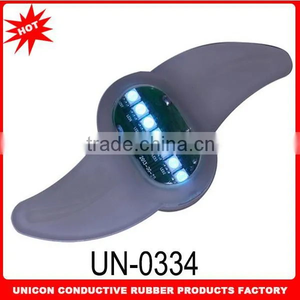 2014 Newest design super bright led light bike silicone led bike light silicone rubber bike light12 kinds of diffierent patterns