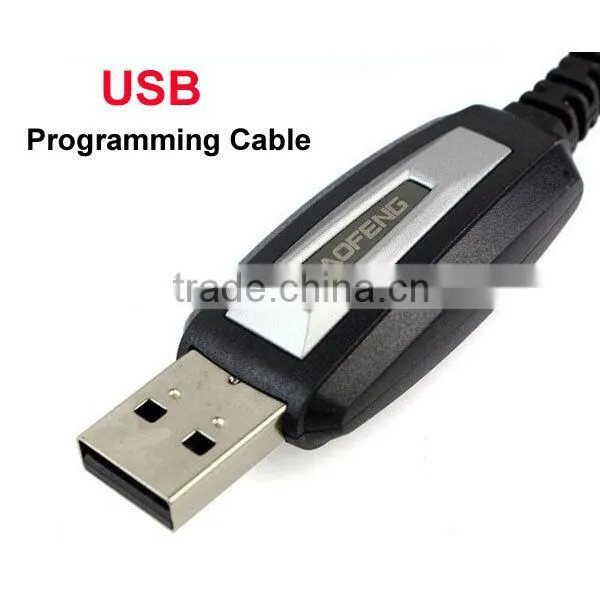 Original BAOFENG USB Programming Cable for BAOFENG UV-5R UV-3R+ 888S Two way Radio With Software Driver CD