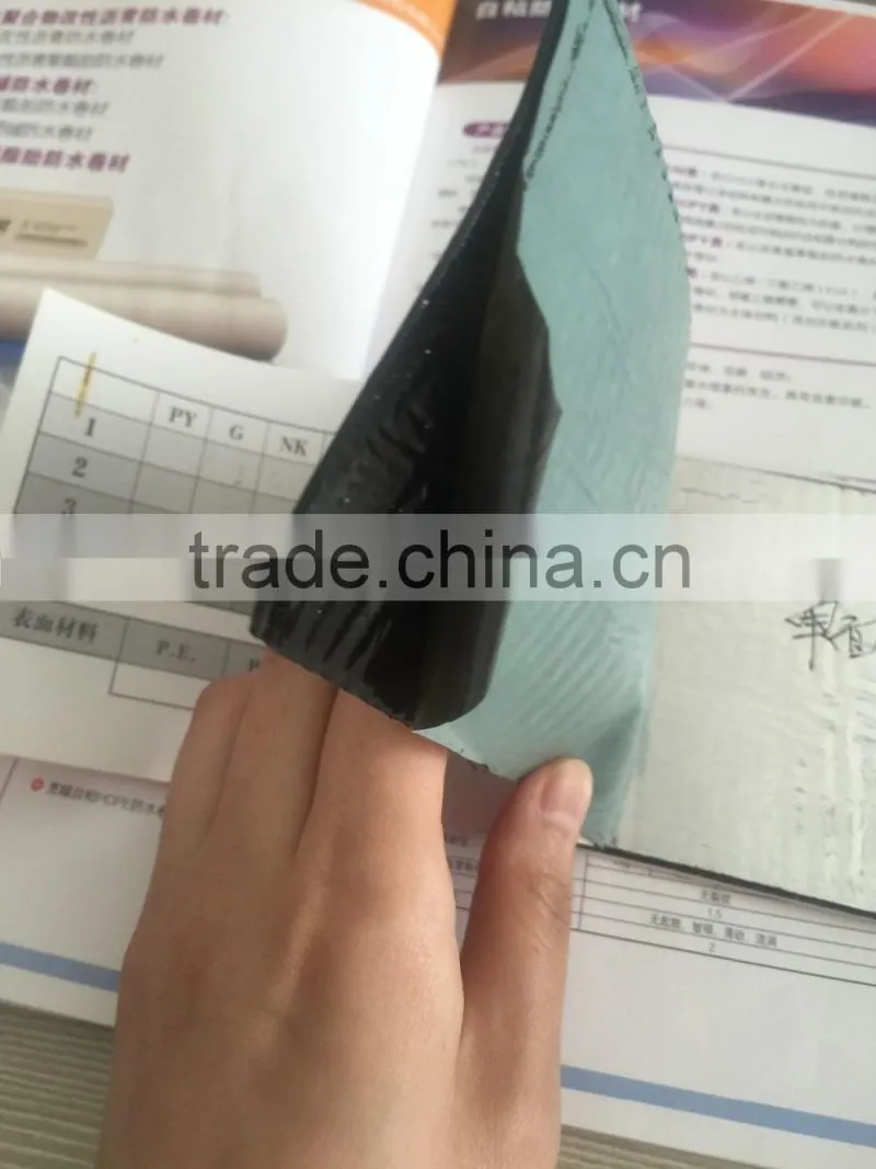 Adhesive Bitumen Membrane for roof waterproofing