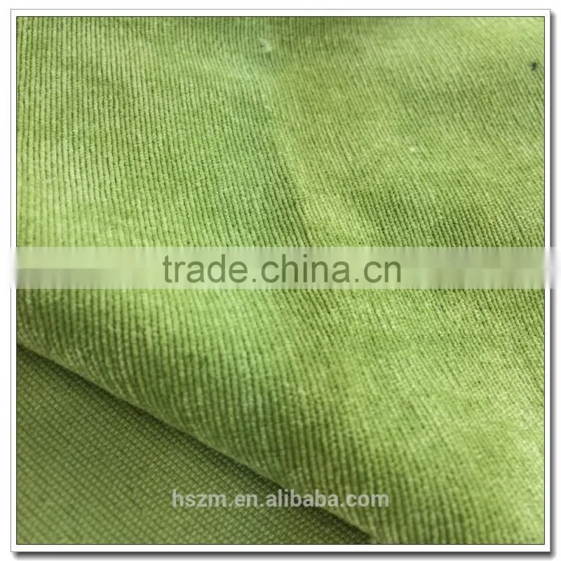 Wholesale 100% polyester corduroy bonded T/C fabric for corduroy sofa fabric