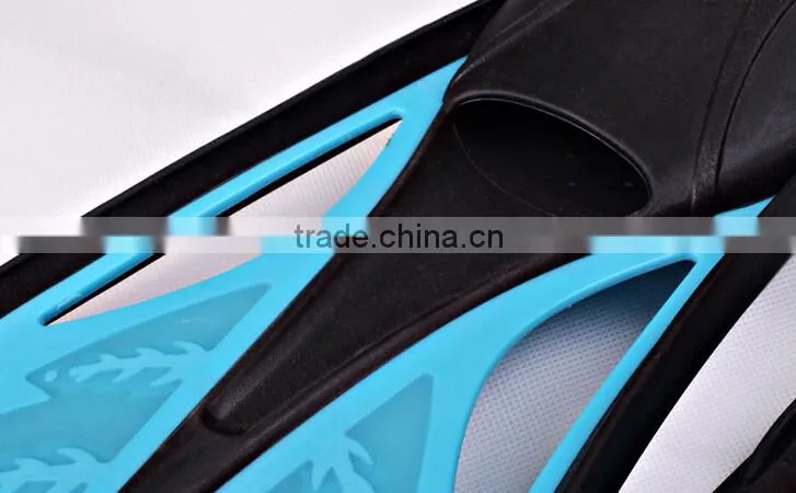 Cozy diving fins,diving mask and snorkel,silicone diving learning equipment