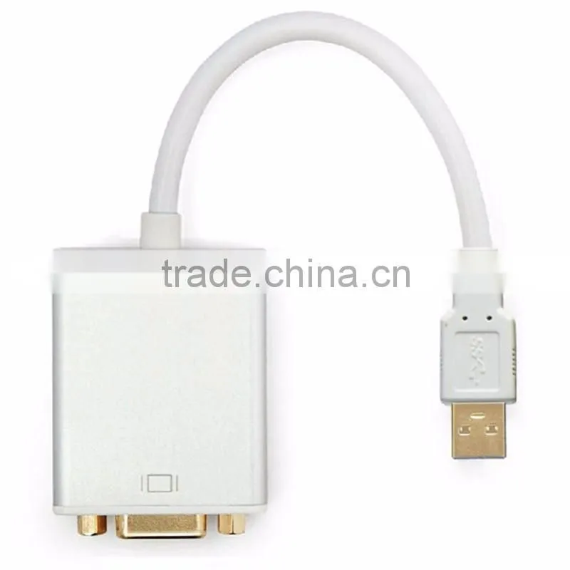 High quality USB 3.0 to VGA adapter converter cable