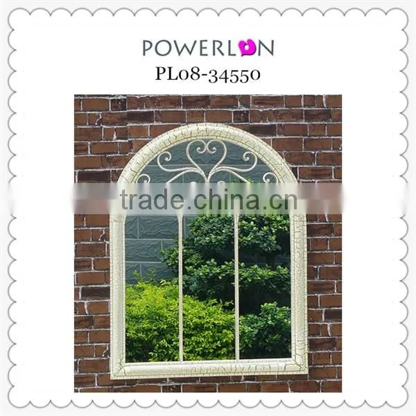 Hot Selling Nice Antique Fashion Design Wrough Iron Frame Mirror